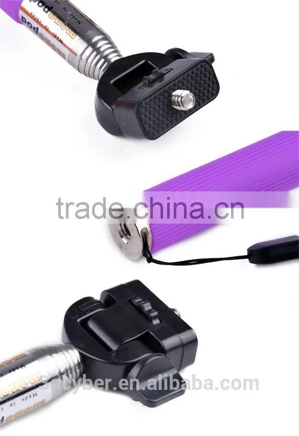 Camera Monopod Extendable Hand Held DV Camcorder Video Holder Self Photo