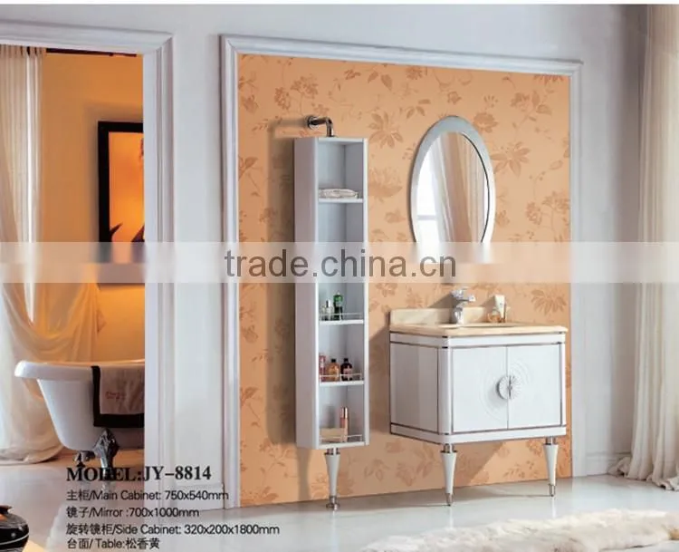 European Modern Bathroom Vanity,Bathroom Furniture,Stainless Steel Bathroom Cabinet JY8814