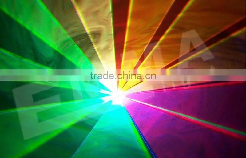 RGB Emitting Color and Laser Lights Type rgb 3w laser light