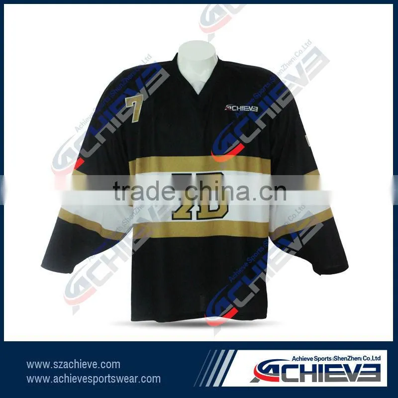 sublimation customized ice hockey jersey