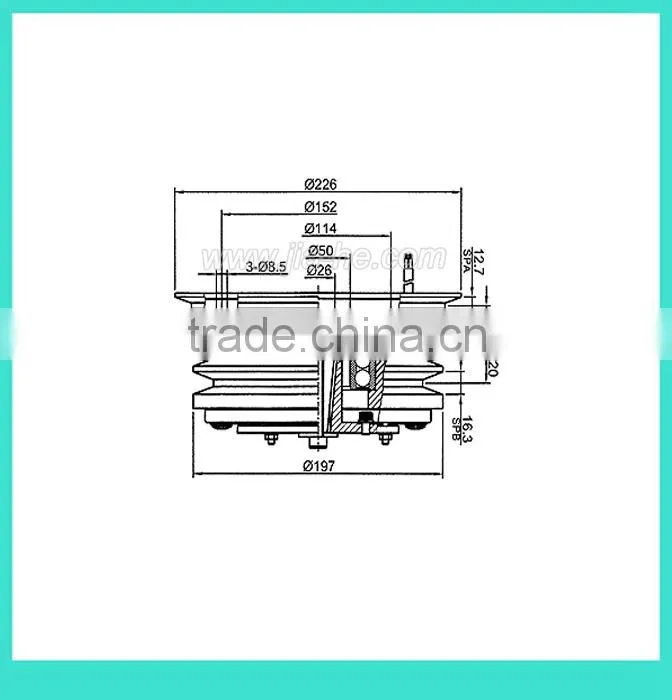 Auto Clutch for Ac conditioner compressor of Theromo King X426/X430