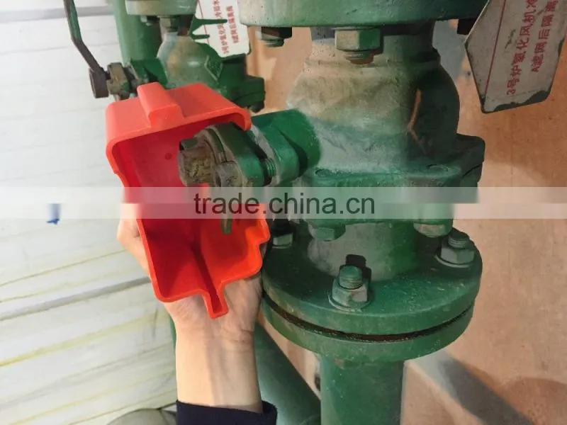 Adjustable Flanged Ball Valve Lockout