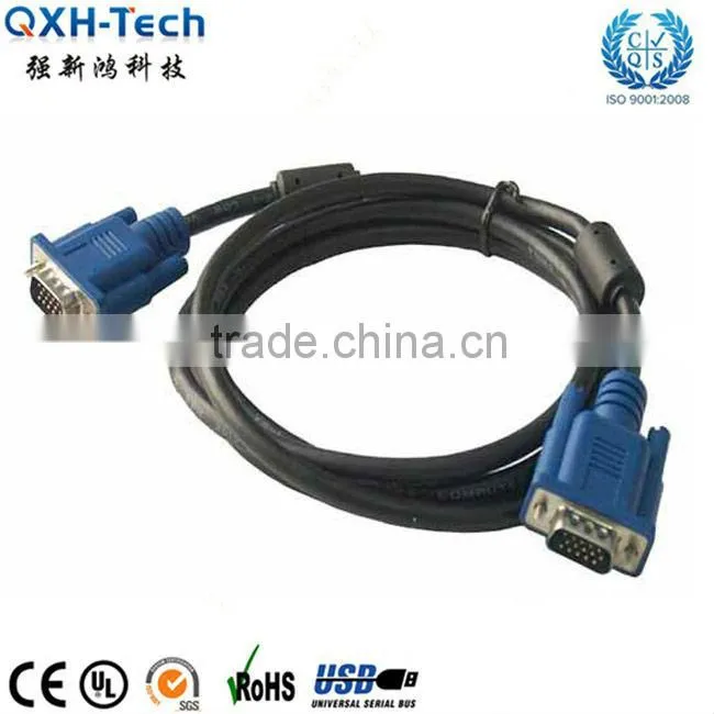 Hot Selling HDB15pin D-sub 15 HDTV VGA Cable 8m Optional Length