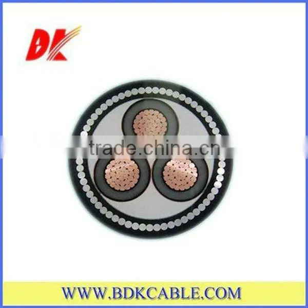 Medium Voltage XLPE Insulated and PVC Sheathed Armored Power Cable