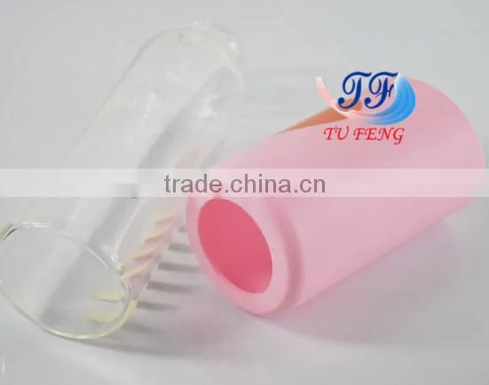 Promotional heat resistant silicone rubber water bottle sleeve