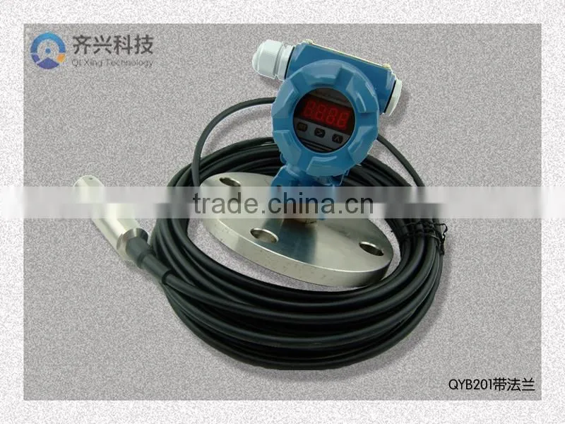 2015 new product submersible liquid level transmitter,4~20ma level transmitter with indicator