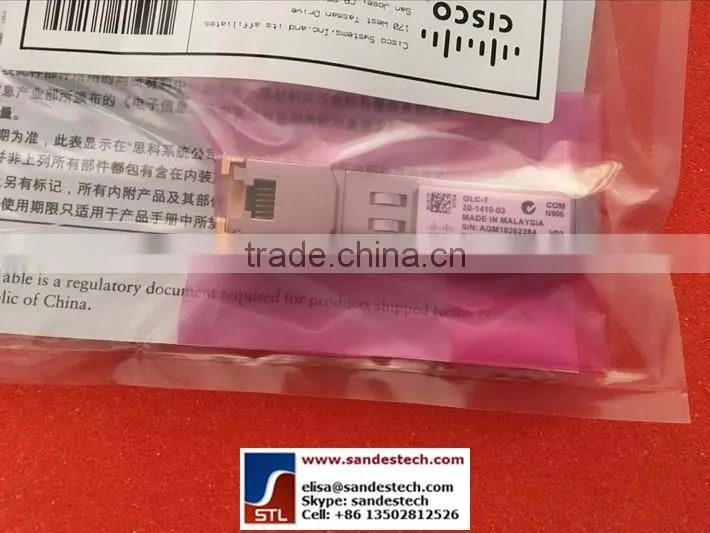 CISCO GLC-T SFP-GE 100m RJ45 GLC-T= 30-1410-03 CISCO optical transceiver