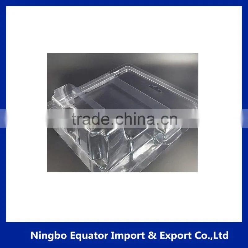 Customized clear PVC PET plastic blister packaging