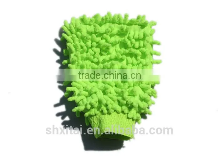 Car cleaning chenille waterproof gloves car washing gloves