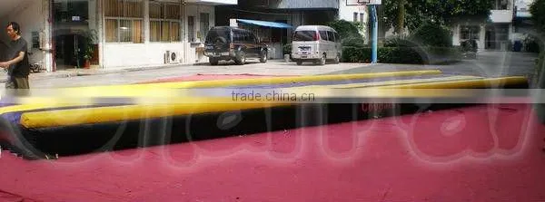 inflatable air tumble track for gym