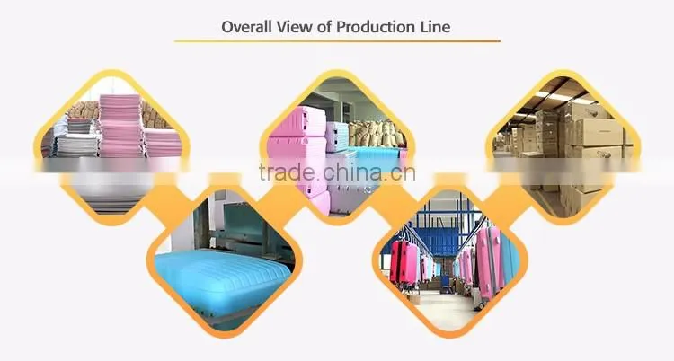 New hard factory aluminum suitcase for travel luggage bags