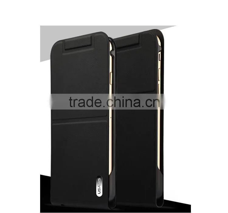 USAMS Up down flip stand case for iphone 6
