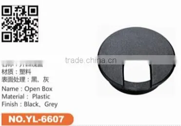 50mm or 35mm plastic computer desk plastic cable grommet from plastic desk grommet factory