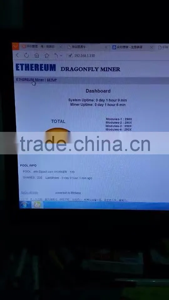 NEW 2016 fastest Ethereum coin miner 120mh/s Griaphic Cards Ethereum coin miner fastest litcoin miner litcoin miner litcoin min