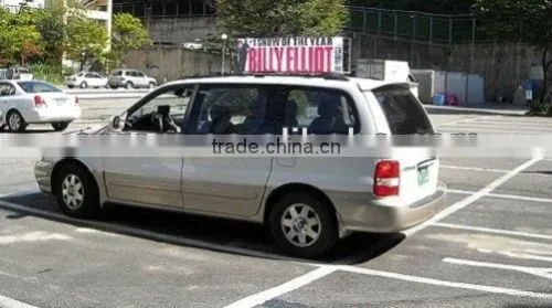 Double sides full color P5 taxi top led advertising display