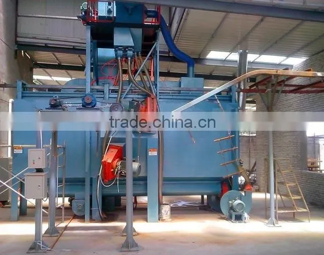 overhead rail shot blast machine/shot blasting equipment