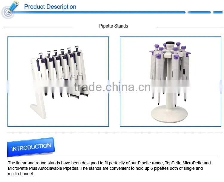 Perfectly Designed and Convient Round Pipette Stand