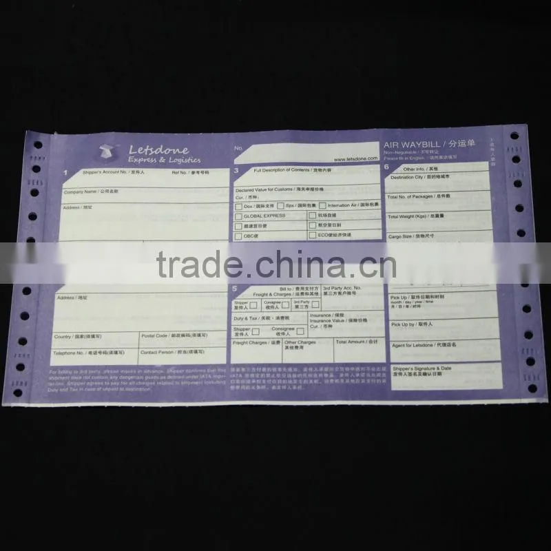 express courier international delivery waybill