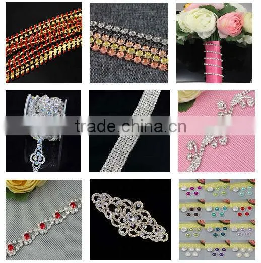 Faux Pearl Rhinestone Embellishment