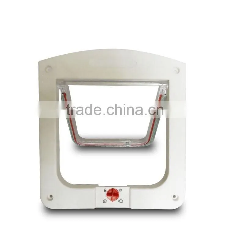 Beautiful Small Easy Operation ABS Pet Flap Pet Door Pet Flap With Small Switch H0242