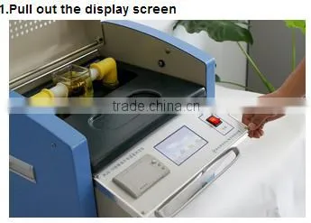 HZ-1 BDV Oil Tester / transformer oil bdv testing kit China manufactory