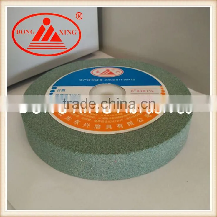 6 inch Silicon Carbide Bench Grinding Wheel