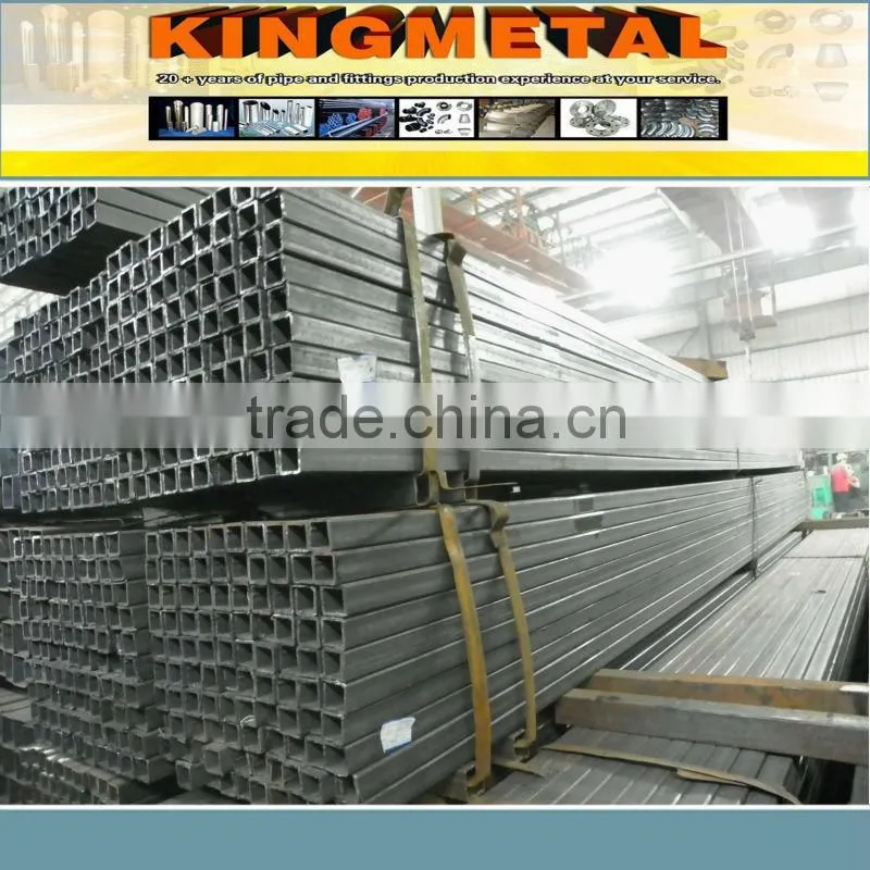Q195 Q235 Q345 hot dip galvanized square pipe rectangular pipe hollow section