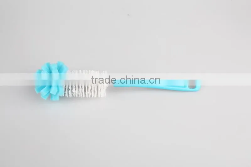 ESD plastic bottle brush with hanger