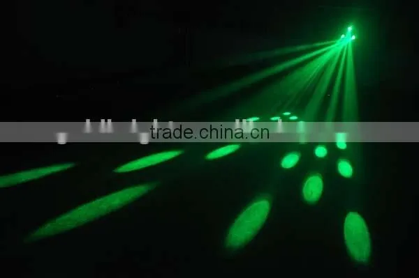 12x3W LED RGB Scanner Mirror Party Effect DJ Light Stage Disco Dancing Triangle