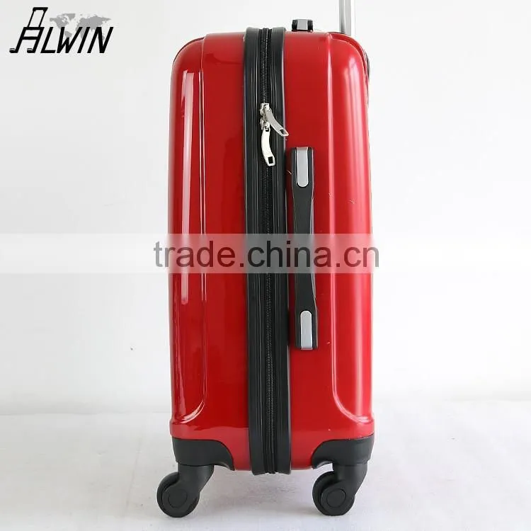 Bright vintage ABS+PC t trolley luggage set