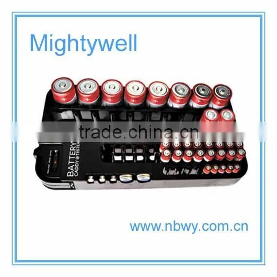 Battery Organizer with battery capacity Tester/ storage/battery organizer