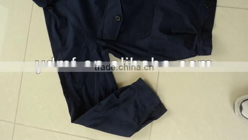 navy blue hot sale men's 100% cotton Jacket workwear