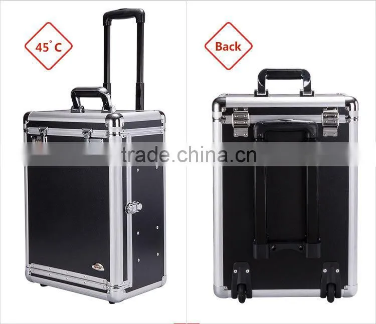 2015 Promotion Lady Salon Aluminum Nail Beauty Case