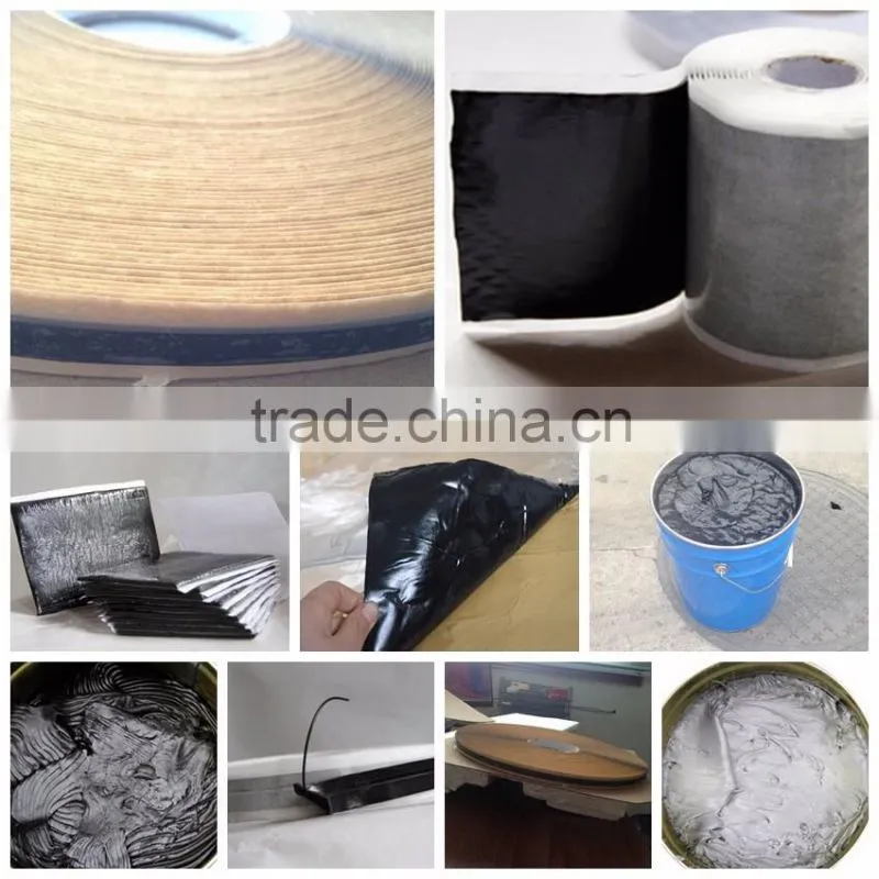 High tack waterproof sealing butyl strip