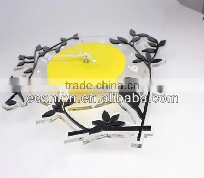 round wall clock decoration wall clock