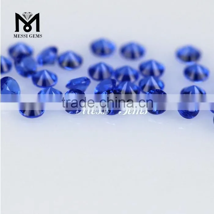 Synthetic Loose Stone 1.5mm Round Sapphire Nano Gems