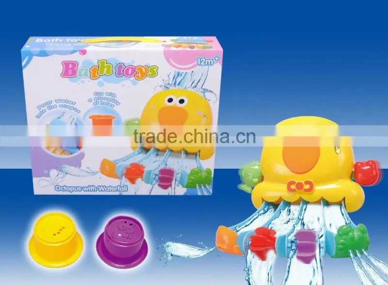 Hot toys 2016 kids baby crib water toys tub town bath toy for babies with ABS materail CE/ROHS fisher price toys
