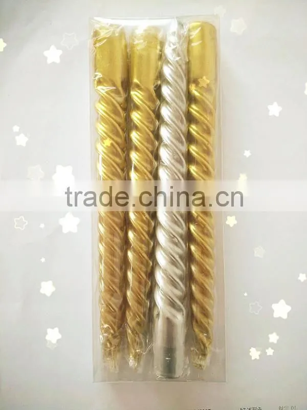 Wholesale Candle Wax/White Household Spiral Candle