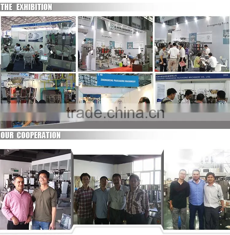 High Speed Vertical Packing System With 14 Heads Weigher/Automatic Granule Vertical Packing Machine