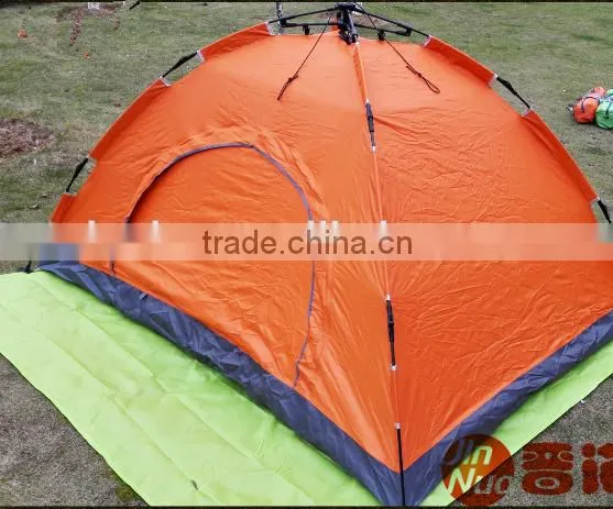3-4 Person Fiberglass Pole Outdoor Camping Tent