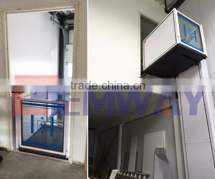 4m wheelchair vertical platform lift for disabled