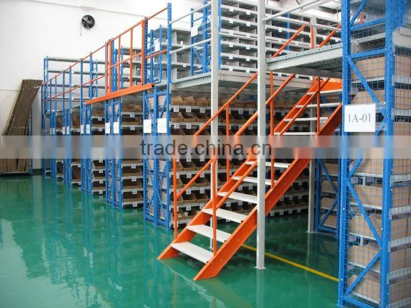 multi-level mezzanine racking