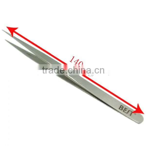 BST-11L Highly Precise Straight Tweezer Stainless Steel