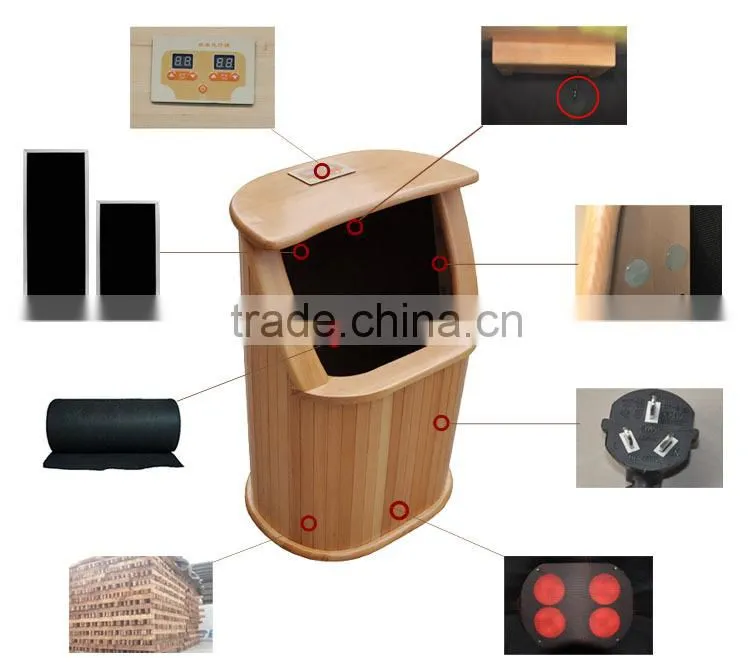 2016 New Year Mini Foot Sauna, Far infrared Sauna (CE/RoSH/ISO)