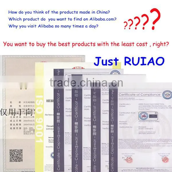 Frame type guideway cnc machine bellow cover