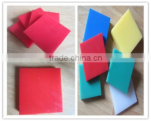 blue pe liner/colorful 4x8 plastic sheets/wear resistant pe sheet