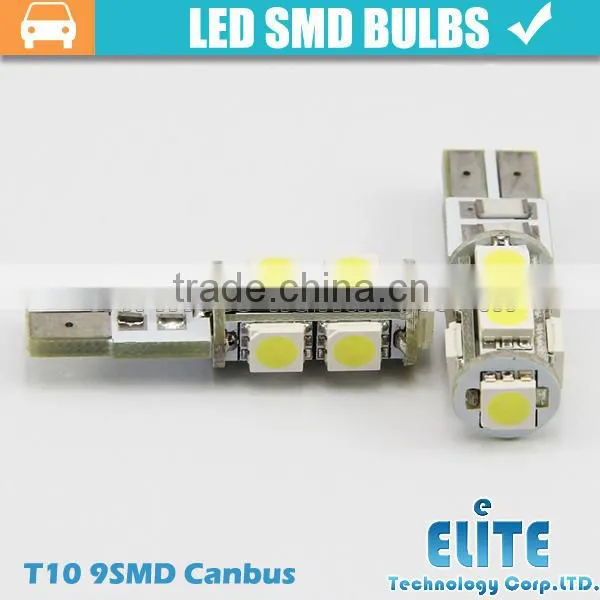 Auto Led Interior Light 194 168 w5w T10 9SMD 13SMD canbus led 5050