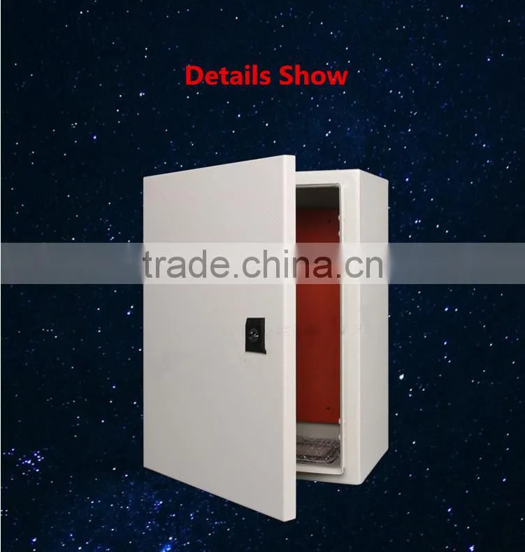 Outdoor distribution steel Enclosure box/pole wall mounted type/electrical distribution box