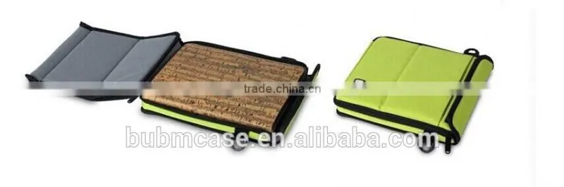 New design bubm nylon zipper shoulder 10 inch tablet stand bag wholesale