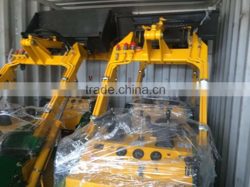 mini skid steer loader/mini attachment trencher/mini skid loader trencher